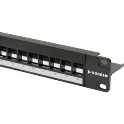 Patch Panel Norden 24 Cổng , Màu đen