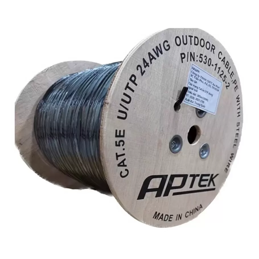 APTEK Cat.5e UTP Copper Outdoor 25AWG (530-1125-2)
