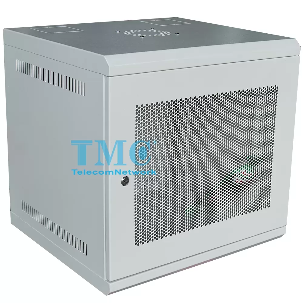 Tủ Mạng 10U Treo Tường Sâu D600 TMC RACK 19’’ TM106WGN-B