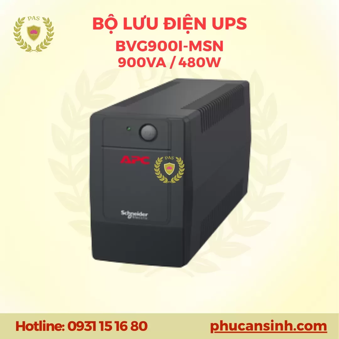 Bộ lưu điện UPS 900VA / 480W APC BVG900I-MSN