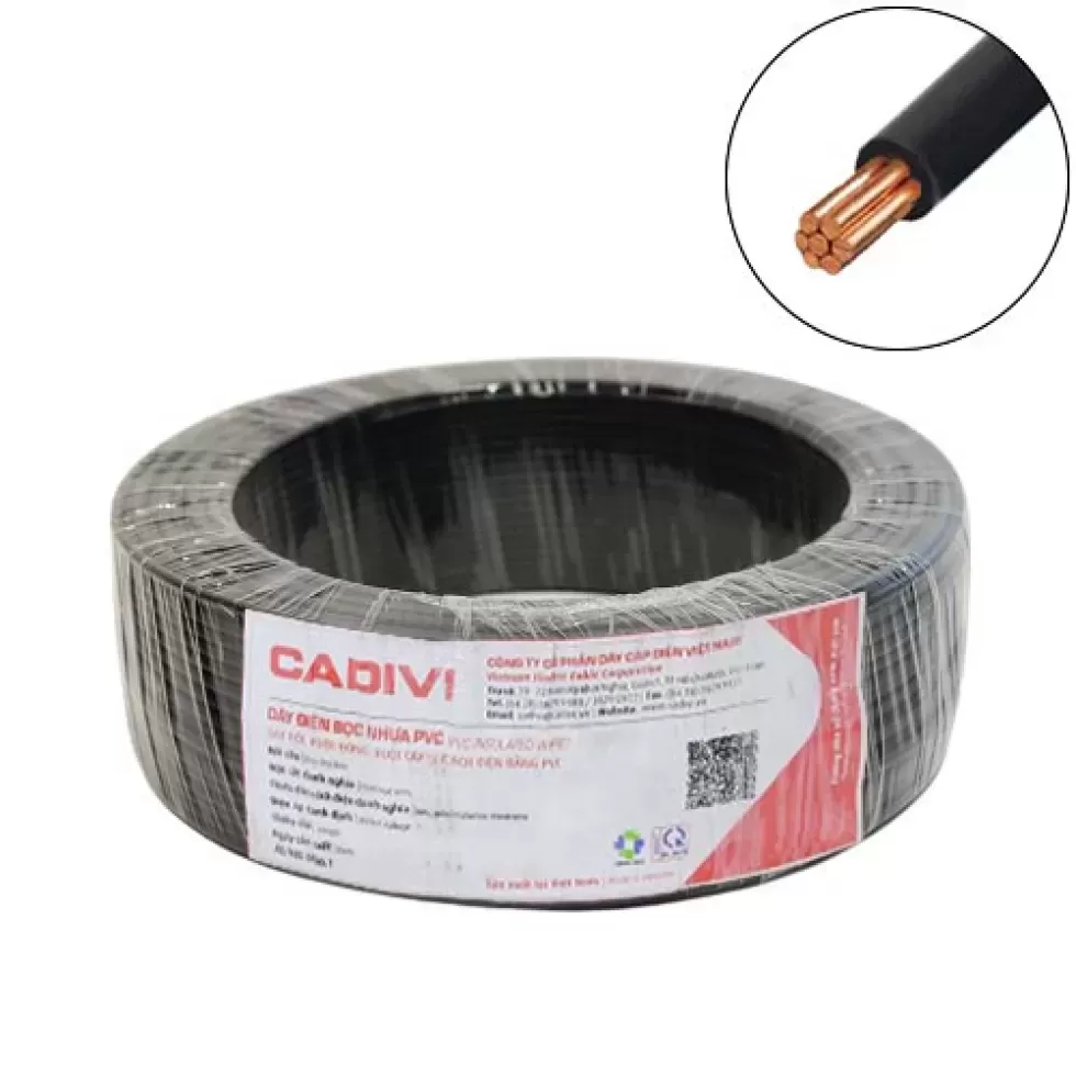Dây cáp điện CADIVI CV 4.0 - 0,6/1kV