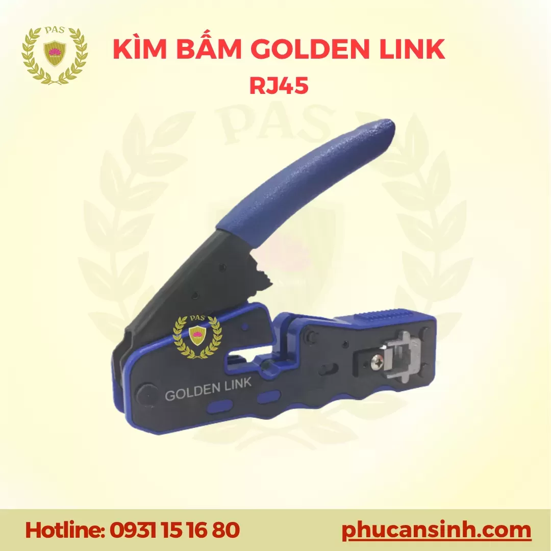 Kìm Bấm Mạng Xuyên Thấu Đa Năng Golden Link