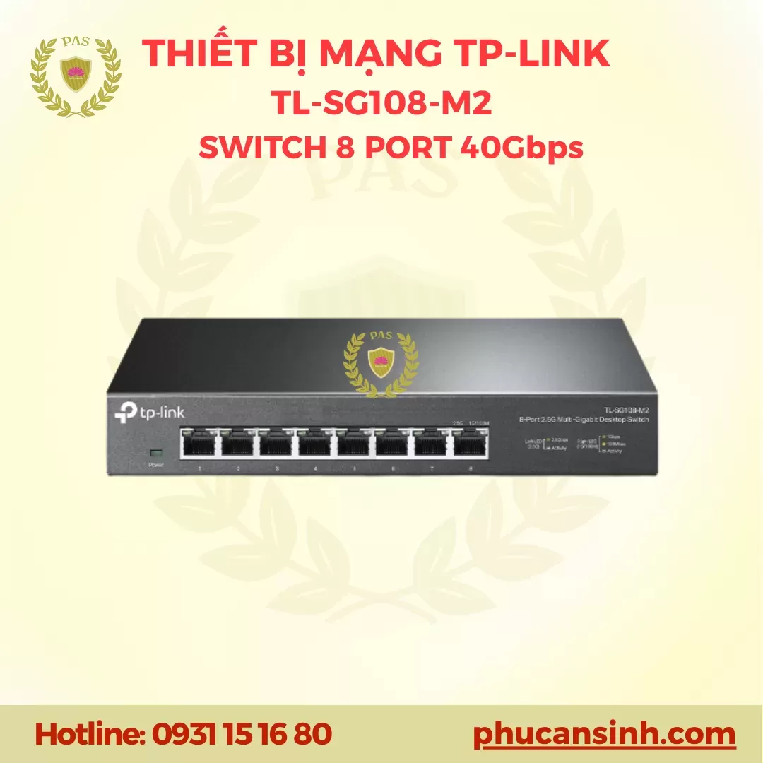 Switch 8-port không quản lý TP-Link TL-SG108-M2