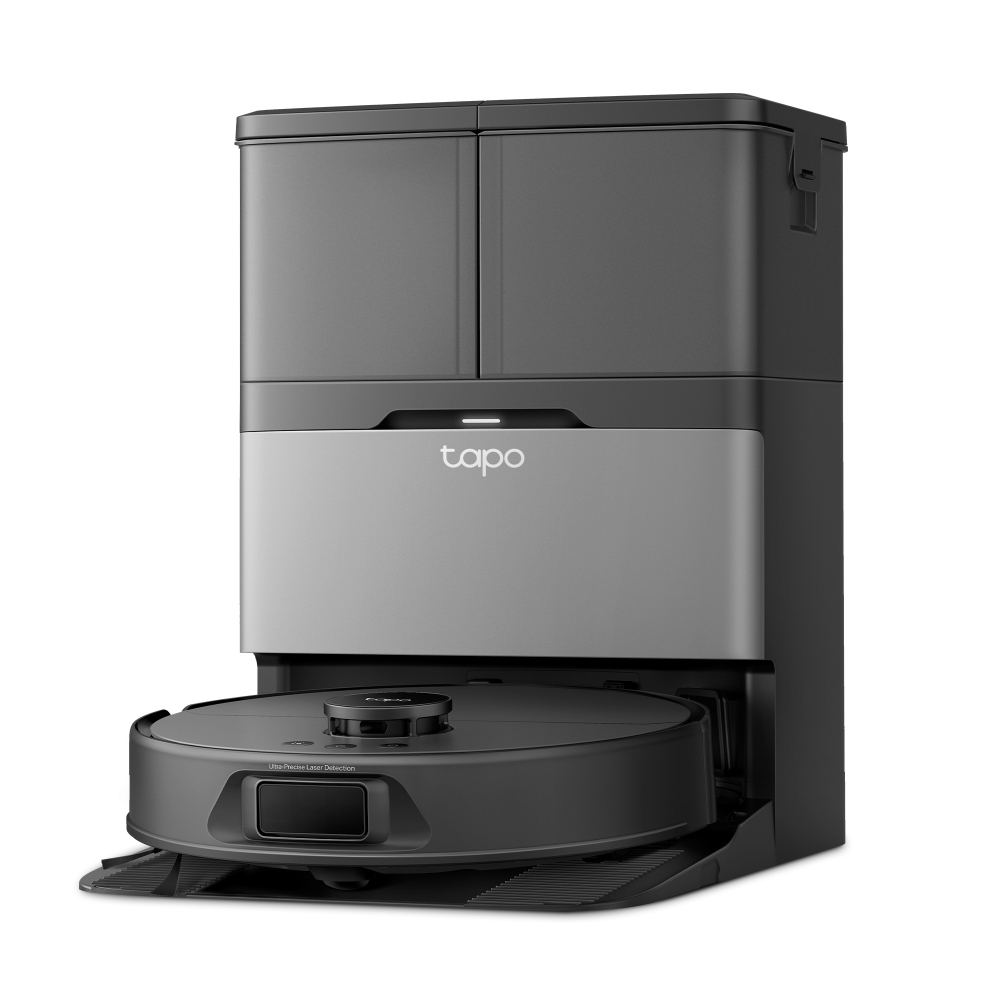 Robot Hút Bụi & Lau Nhà Tự Động Kèm Trạm Làm Sạch Nâng Cao Tapo RV50 Pro Omni