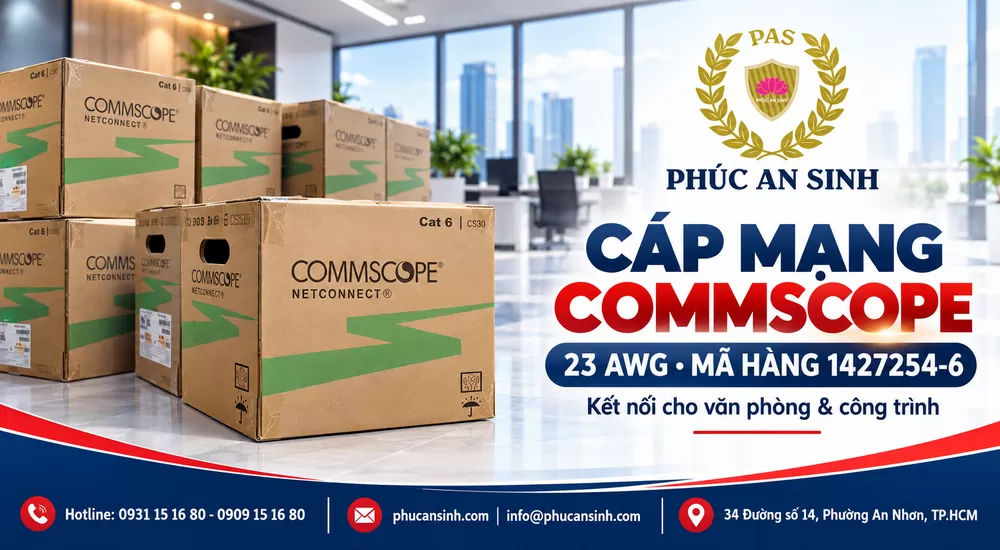So Sánh Cáp Mạng CommScope Và LS: Chọn Theo Nhu Cầu Nào?
