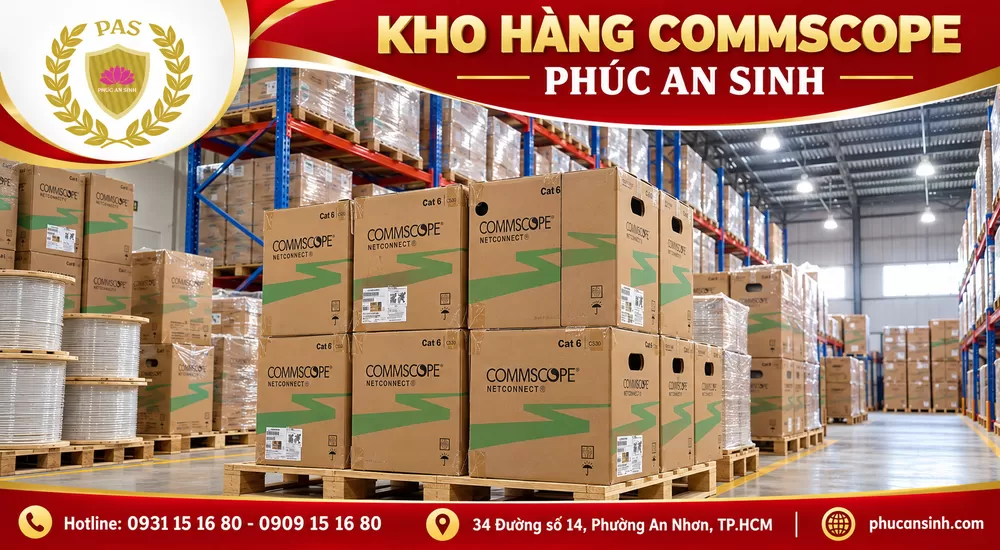 Thông Số Kỹ Thuật Cáp Mạng CommScope Cat6 Cần Biết