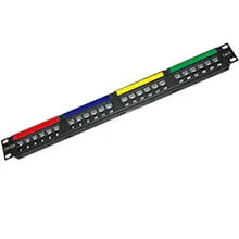 Patch panel 24 port CAT.6 19 inch Dintek (1402-04011)