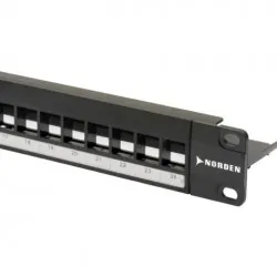 Patch Panel Norden 24 Cổng , Màu đen
