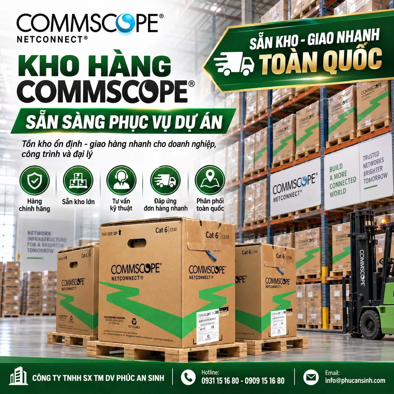 Cáp Mạng Tại Phúc An Sinh – Báo Giá & Các Loại Cáp Phổ Biến