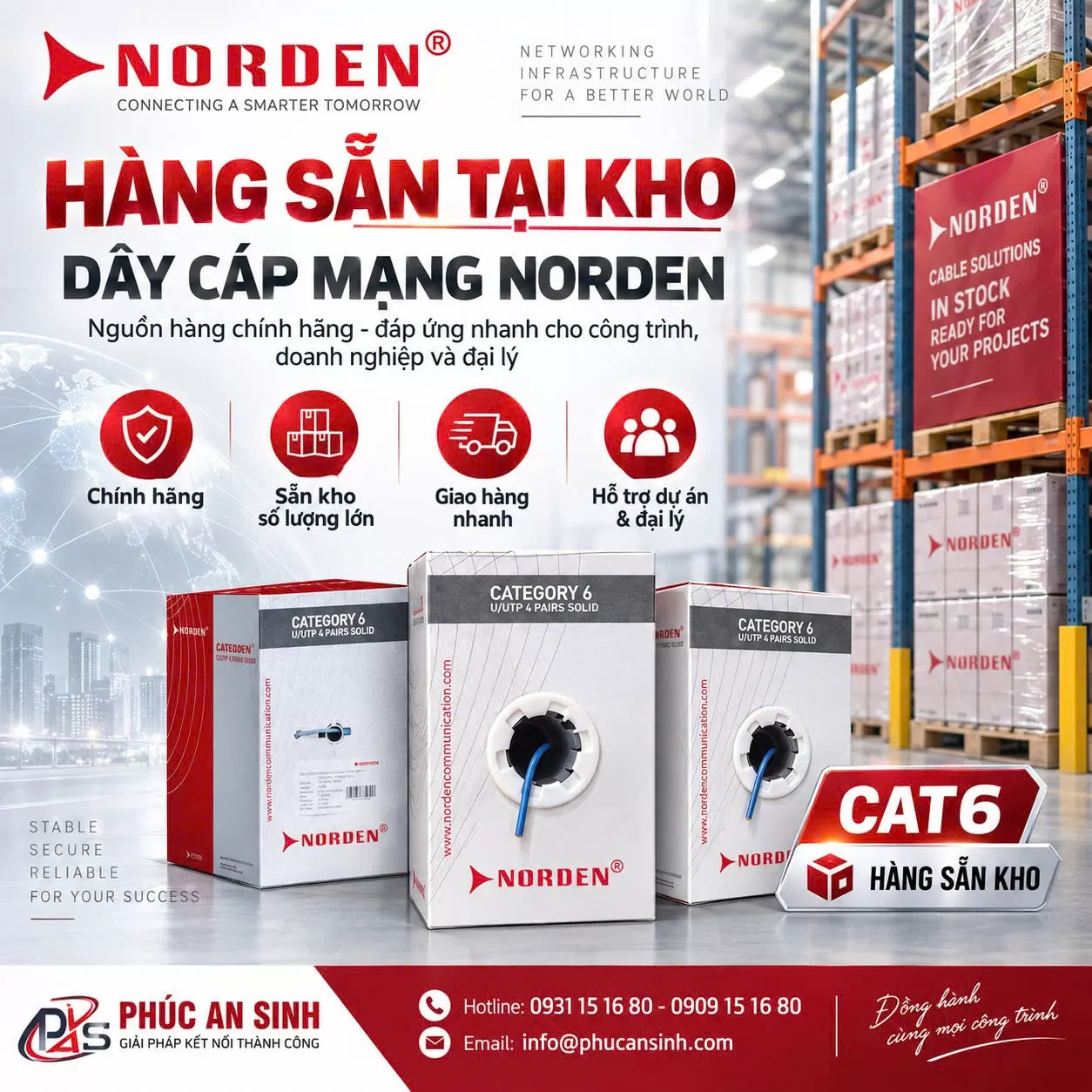 Cáp Mạng Lõi Đồng tại Gò Vấp: Vì Sao Được Ưu Tiên Cho Hệ Thống Mạng?