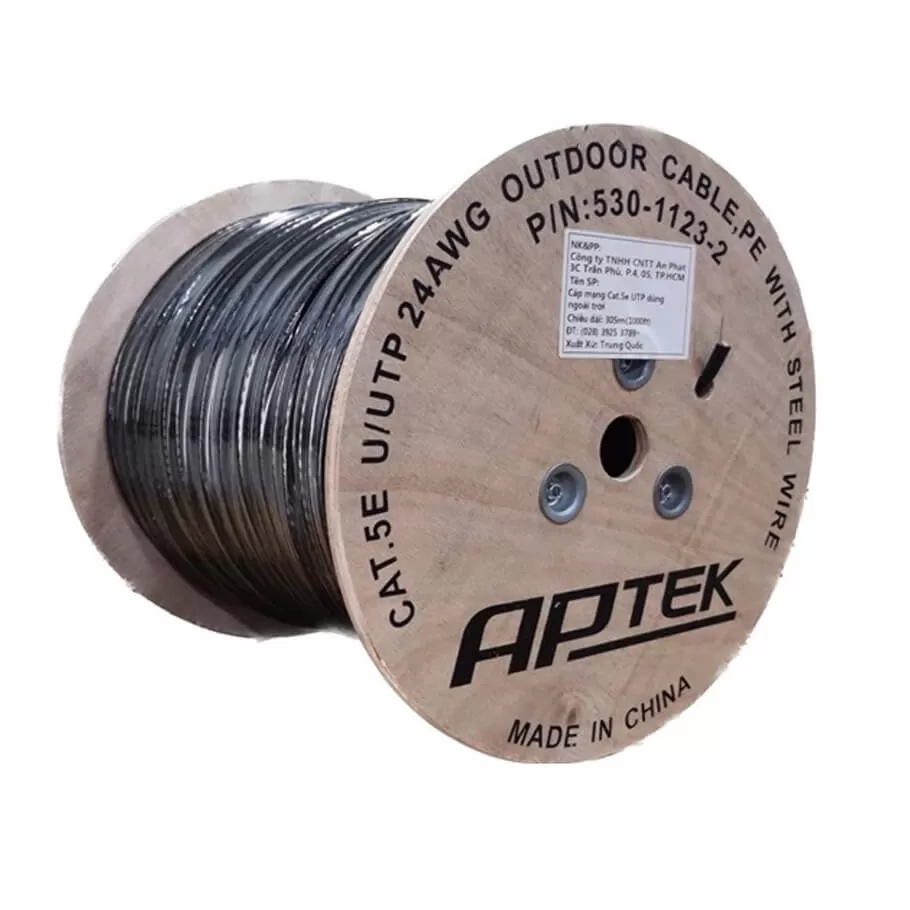 APTEK Cat.5e UTP Copper Outdoor 24AWG (530-1123-2)