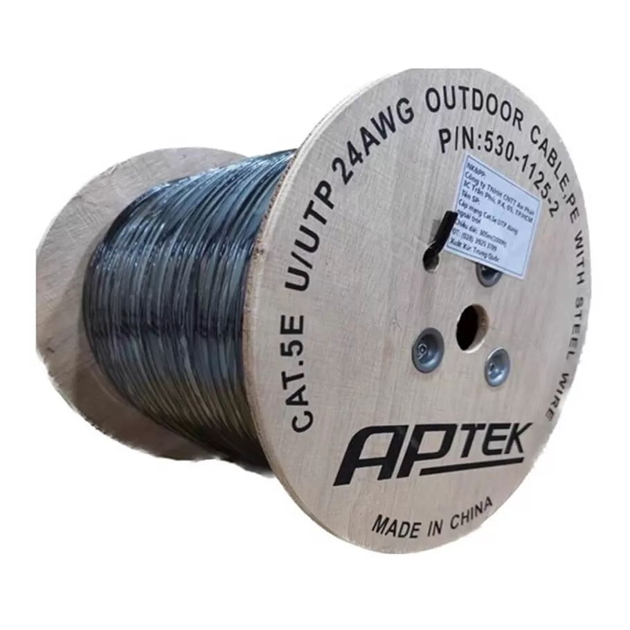 APTEK Cat.5e UTP Copper Outdoor 25AWG (530-1125-2)