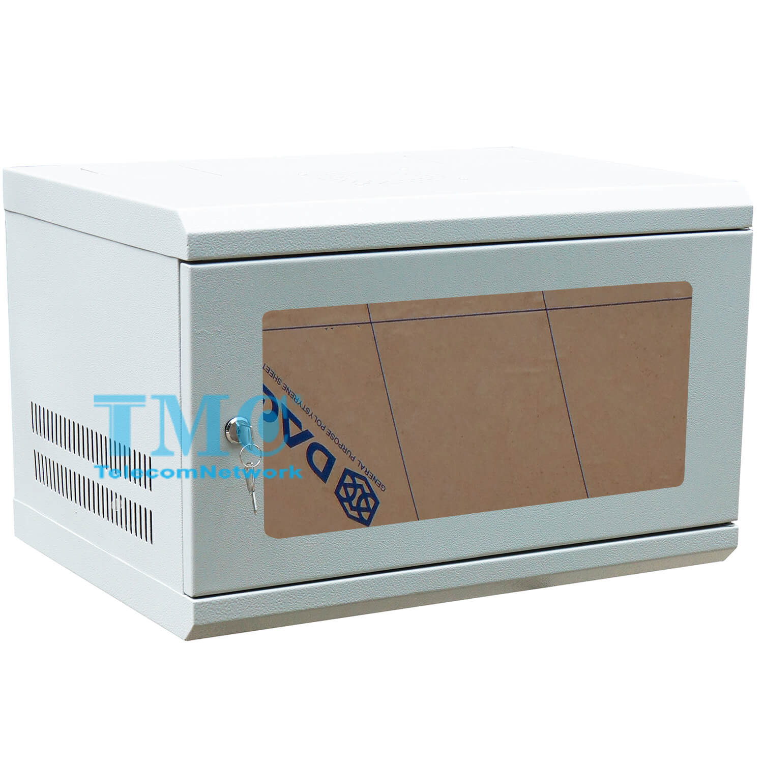 Tủ Mạng 6U Treo Tường D400 TMC Rack 19” TM640WGM-B