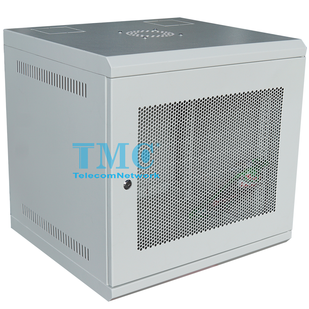 Tủ Mạng 10U Treo Tường Sâu D600 TMC RACK 19’’ TM106WGN-B
