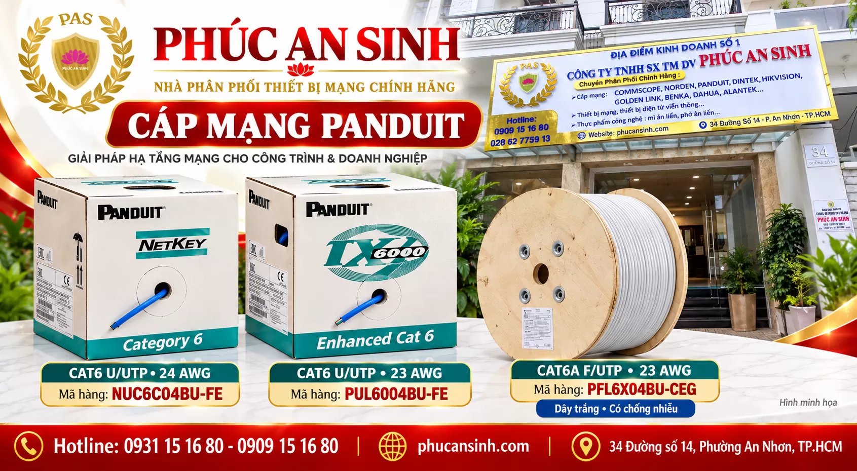 Mua Cáp Mạng Panduit Chính Hãng Ở Đâu? Kinh Nghiệm Lựa Chọn