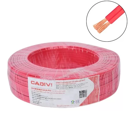 Dây điện Cadivi VCmd 2x1.5 - 0,6/1kV