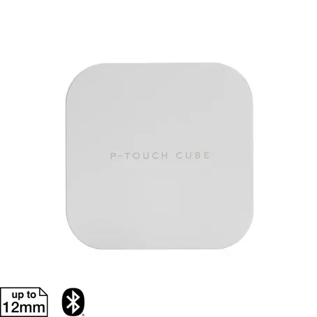 Máy in nhãn di động thế hệ mới PT-P300BT Cube