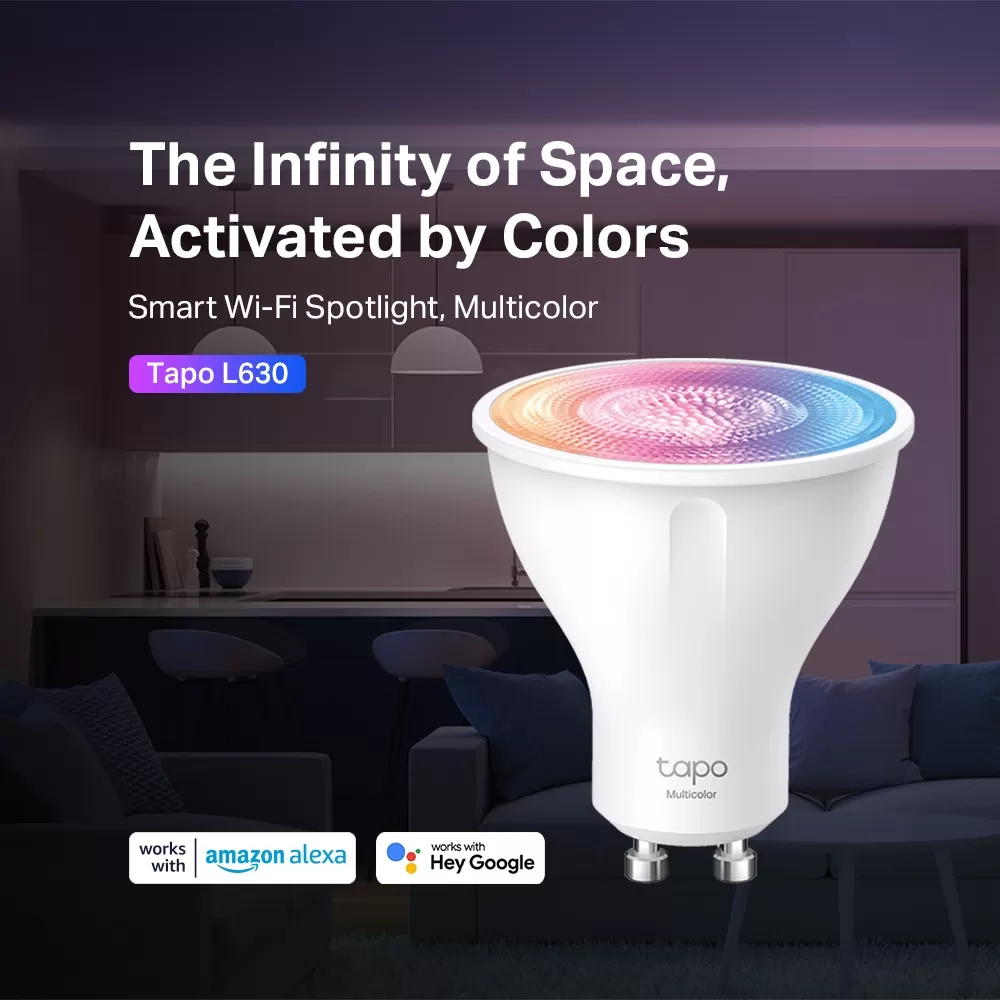 Đèn Spotlight Wi-Fi Thông Minh, Đa Sắc Tapo L630