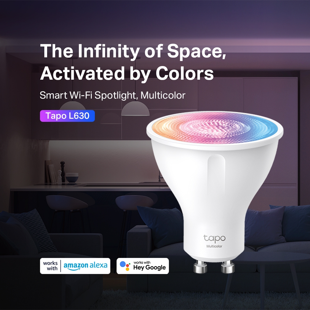Đèn Spotlight Wi-Fi Thông Minh, Đa Sắc Tapo L630