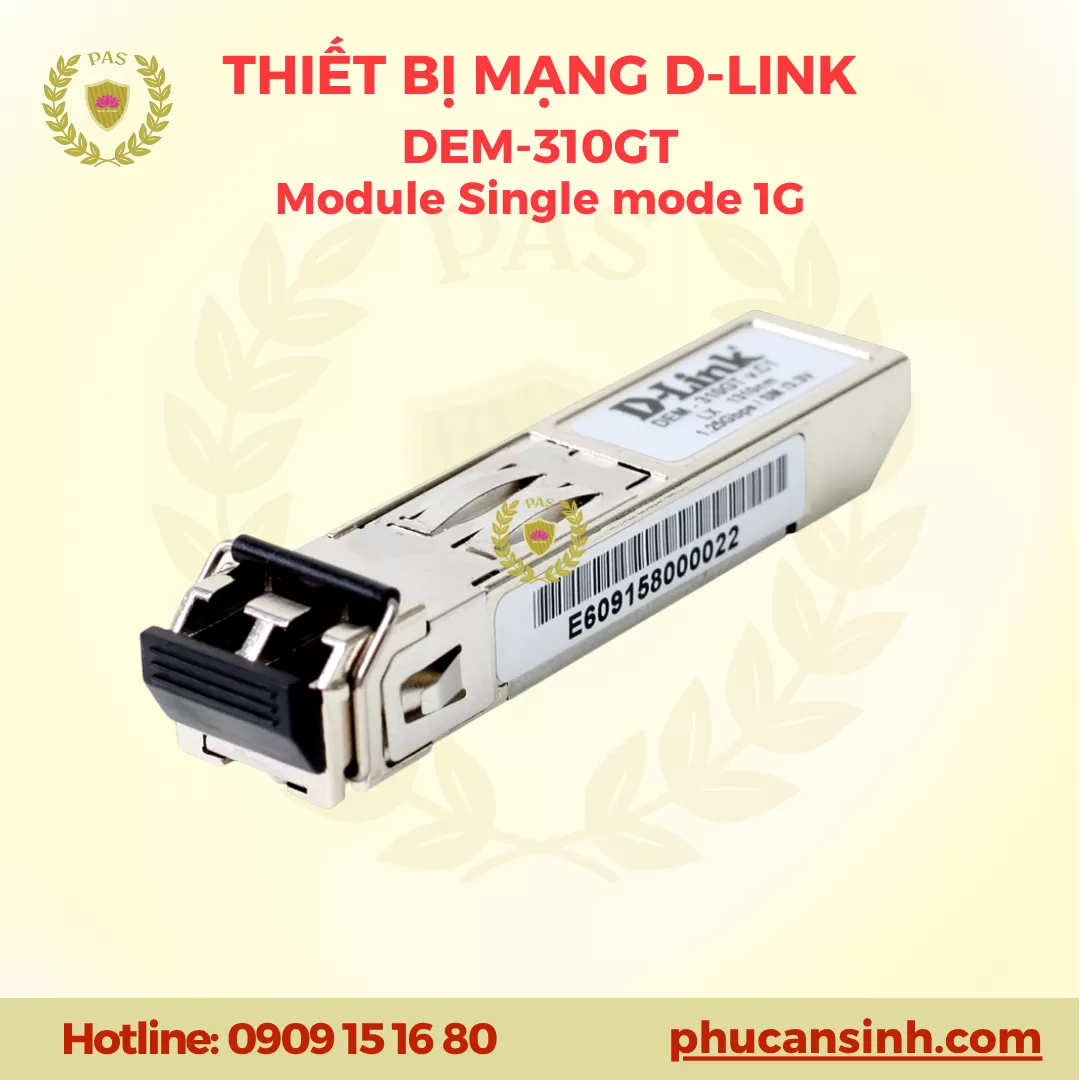 Mô-đun quang đơn mode D-Link DEM-310GT