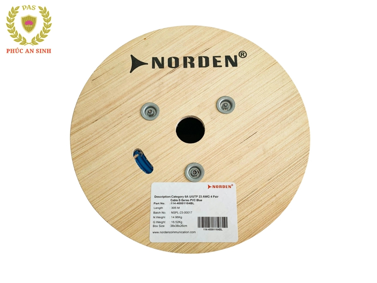 Ứng dụng của Cáp mạng CAT6A UTP 23 AWG Norden 114-40001104BL