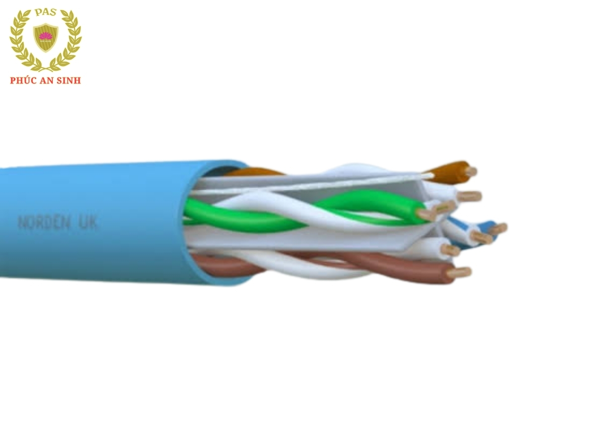 Cấu tạo và tính năng nổi bật của Cáp mạng máy vi tính CAT6 F/UTP 23 AWG NORDEN 113-40001204BL