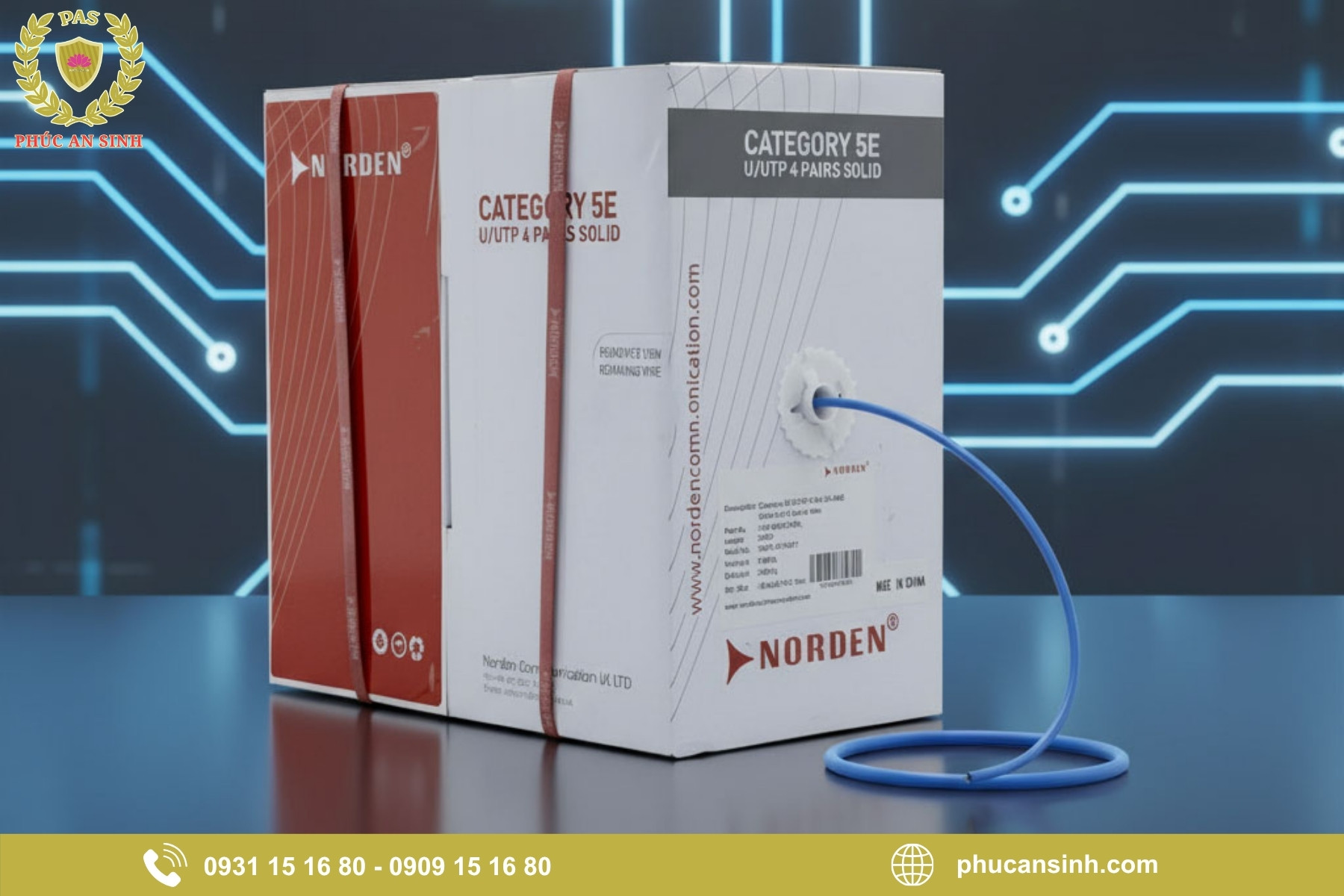 Kinh nghiệm chọn cáp mạng NORDEN phù hợp với từng hệ thống văn phòng