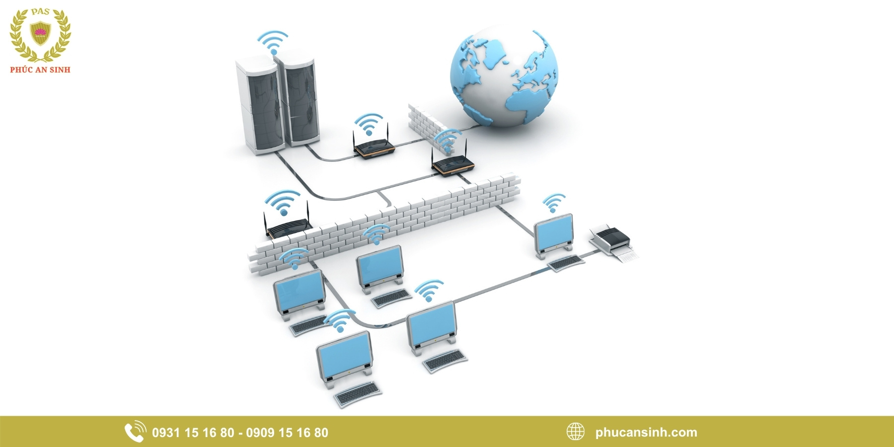 Ưu điểm khi chọn mua thiết bị mạng tại Phúc An Sinh