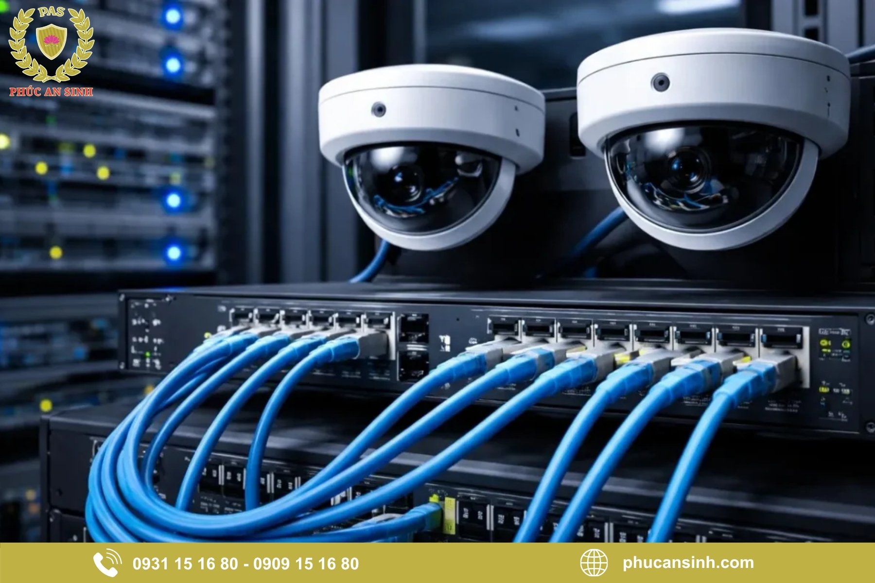 Vì sao cần chọn đúng cáp mạng cho hệ thống camera IP?